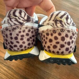 Puma Future Rider ' Wildcats' White Leopard Animal Print Shoes Sneakers Size 7